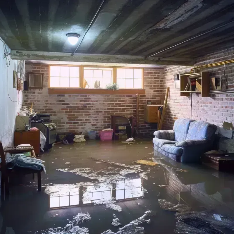 Flooded Basement Cleanup in Sam Rayburn, TX